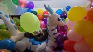 Blow to pop China 36'' balloon