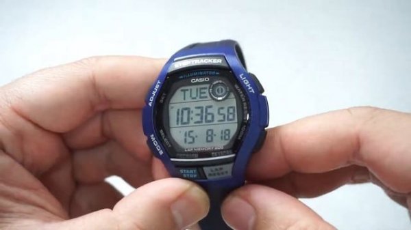 Casio Unboxing WS 2000H 2A Step Tracker + Set Time