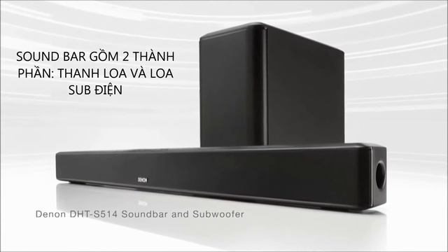 SOUND BAR DENON DHT S514 смотреть онлайн