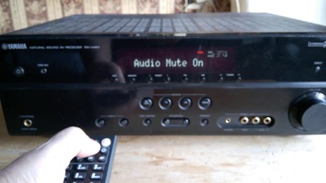 Універсальний пульт ДУ 4 в 1 програмований до ресивера Yamaha RX-V375, працює з Yamaha RX-V467. смотреть онлайн