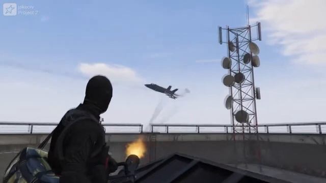 Gta Online Hydra tries to kill me in my cargobob but I shoot him down and he dies + OpressorMK2 Kil смотреть онлайн