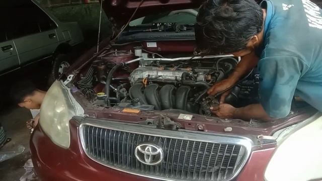 Tunep Up Ganti oli Toyota Corolla Altis 2002 смотреть онлайн