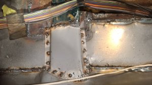 Замена порогов и днища на ВАЗ 2107 своими руками, 9 часть.