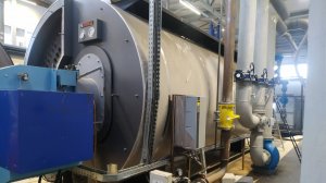 Ремонт промышленного котла Crone.