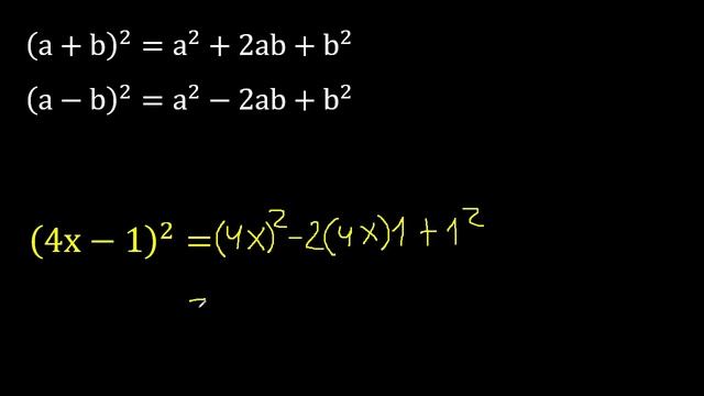 (4x-1)2 , resolver (4x-1)^2 desarrollar binomio al cuadrado (a-b)2 (a-b)^2 смотреть онлайн