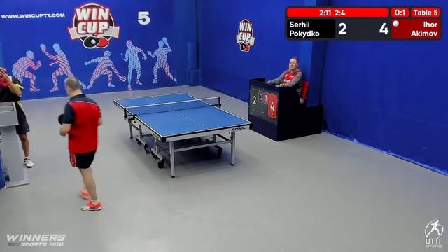 23:00 Serhii Pokydko 0-3 Ihor Akimov South 6 WIN CUP 08.09.2022 WINCUP | TABLE TENNIS смотреть онлайн