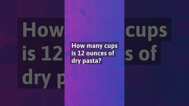 How much is 16 oz uncooked pasta? смотреть онлайн