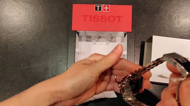 Unboxing Tissot PR100 Sport Chic T1019106111600 смотреть онлайн