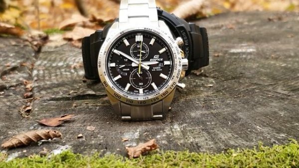 Analog beauty of CASIO EDIFICE EFR-574D-1AV