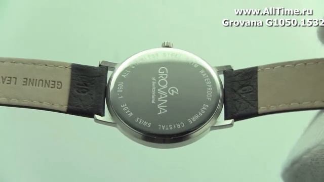 Мужские наручные швейцарские часы Grovana G1050.1532 смотреть онлайн