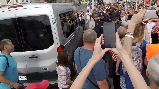 "Марш единства" в Могилеве 6 сентября / "Марш адзінства" ў Магілёве 6 верасня смотреть онлайн