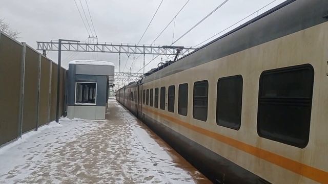 Электропоезд ЭП2Д-0209 "ЦППК" сообщением Голутвин-Москва(Казанский-Вокзал). смотреть онлайн