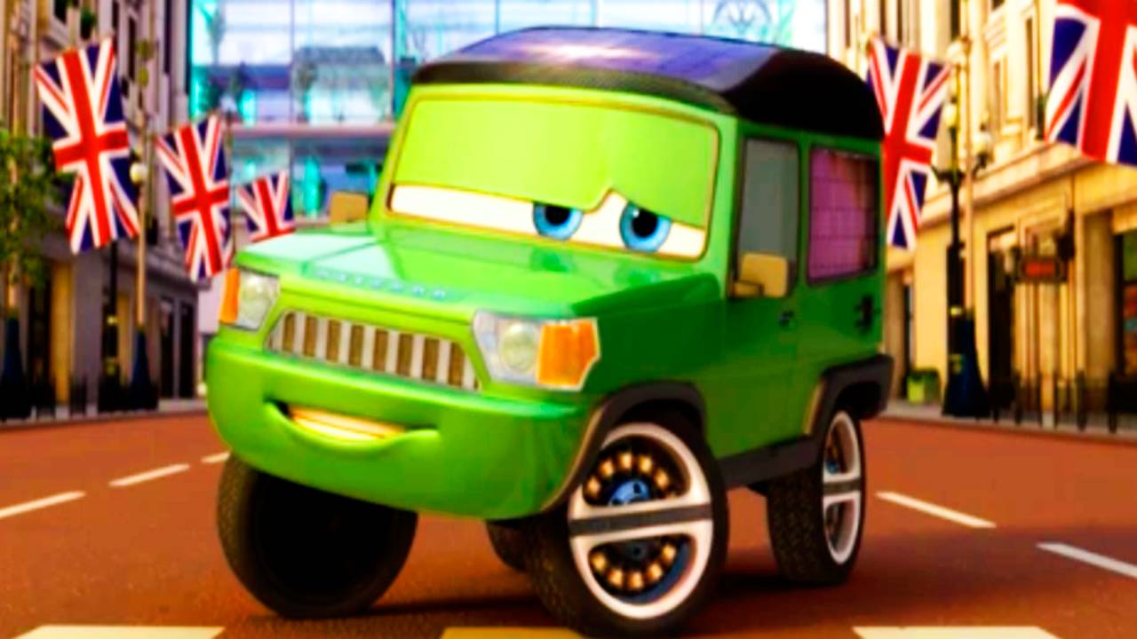 Мультик Тачки пазл. Сэр Майлз Карданвал - Развивающий мльтфильм для детей смотреть онлайн