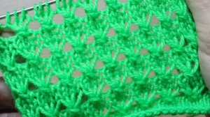 Максимально просто и эффектно. Три лицевых из трех петель.