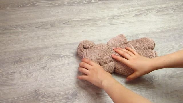 DIY Towel Teddy Bear/ DIY Toys /Towel Toy/ Towel Folding смотреть онлайн
