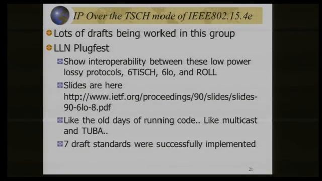 IPv6 IAB/IETF Activities Report смотреть онлайн