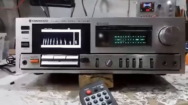 Deck Kenwood KX-500, adaptado p/ tocar Mpg1e2, MP3, Bluetooth, remoto e uma saída de vídeo composto смотреть онлайн