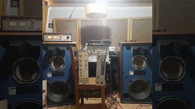 JBL 4343 & THE FISHER 505 T RECEIVER ! смотреть онлайн