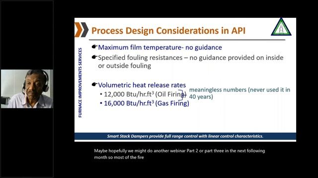 Fired Heater Specifications Beyond API 560 Part 2 I Fired Heaters I FIS I Heatflux.com смотреть онлайн