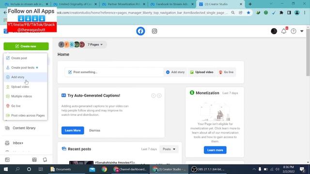 Facebook Instream Ads Course 2022 Part 1 | How to Use Creator Studio (Deeply Explained) смотреть онлайн