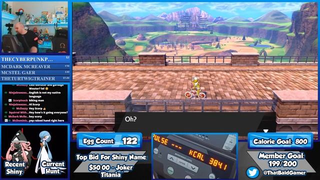 Losing Weight Playing Pokemon - Shiny Hunting Ralts (120+ Eggs) - LIVE смотреть онлайн