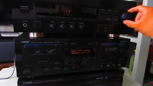 Escuchando equipo yamaha RX-395 смотреть онлайн