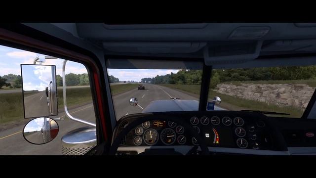 Peterbilt 389 Low Roof Sleeper - перевозка Свеклоуборочного комбайна 29 т | American Truck Simulato смотреть онлайн