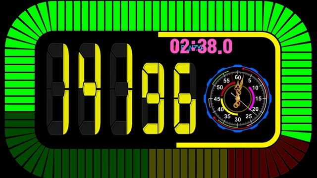 Colorful rectangle 300 Seconds timer countdown alarm🔔 смотреть онлайн