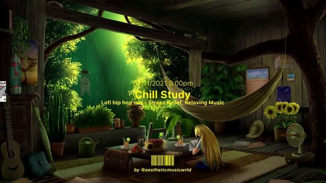 📚🎧 27 M I N | Chill Study 🎓 [Lo- Fi / hip hop mix] Stress Relief, Relaxing Music 🎶 смотреть онлайн