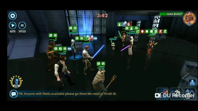SWGOH - CLS and Ewok Elder vs Revan and Jolee смотреть онлайн