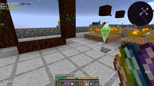Minecraft Mods Project Ozone - TELEPADS [E39] (Modded HQM Sky Block) смотреть онлайн