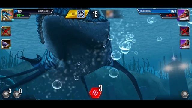 BRACHIOSAURUS VS MEGALODON - AQUATIC BATTLE || JURASSIC WORLD THE GAME смотреть онлайн