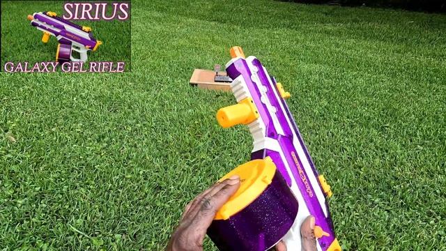 Cosmoxtoys Sirius Galaxy Gel Rifle First Look смотреть онлайн