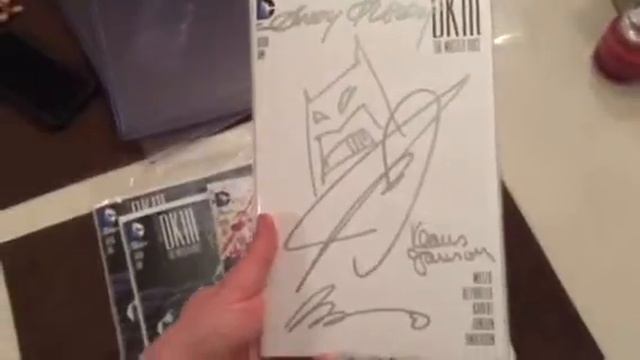 Frank Miller DK3 Signed Books смотреть онлайн