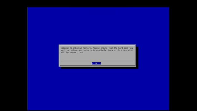 Urbackup: restore.iso -- VM TEST смотреть онлайн