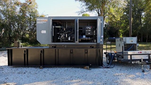 Florida Team Load Tests A Generac 175 kW смотреть онлайн
