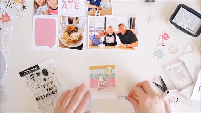 Pocket Page Process | Felicity Jane Creative Team | "Celebrate" feat. FJ Jenny Kit смотреть онлайн