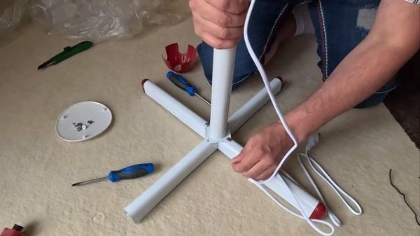 Сборка домашнего вентилятора.