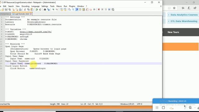 Create Custom Keywords in Resource Files Robot Framework смотреть онлайн