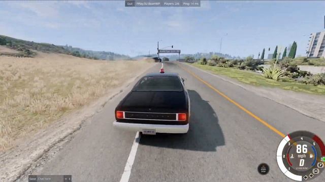 ДОГНАТЬ И УНИЧТОЖИТЬ ДРУГА В BEAMNG DRIVE МУЛЬТИПЛЕЕР смотреть онлайн