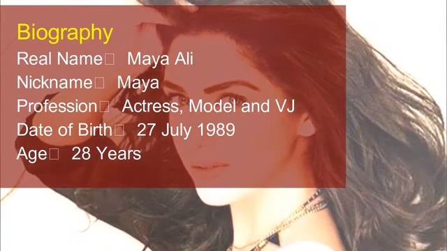 Maya Ali Height, Weight, Age, Biography, Boyfriend & Fact смотреть онлайн