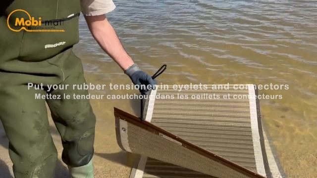 Mobi-mat® - Underwater anchoring kit смотреть онлайн