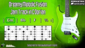 Dreamy_Melodic_Fusion_Jam_Track_in_C_Dorian_🎸_Guitar_Backing_Track