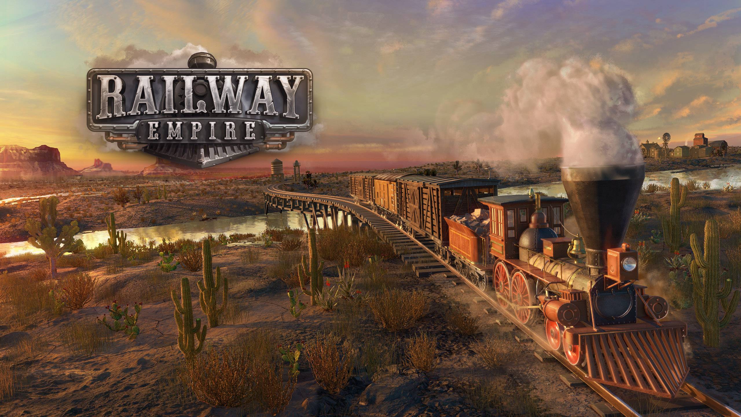 Railway Empire | Построил свою первую железную дорогу!