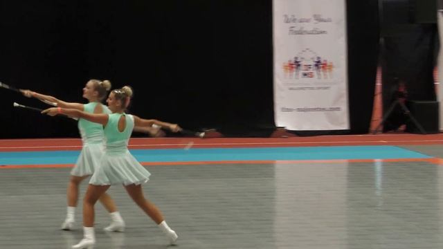 Majorettes Charlie - Hradec Nad Moravicí / 2x Baton Duo Trio Senior Mažoretky / Ostrava 2023