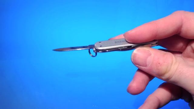 Victorinox Classic Alox (silver) - Keychain Swiss Army Knife