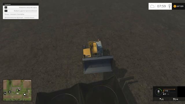 играем в FarmingSimulator2015 №17: комбайн Case смотреть онлайн