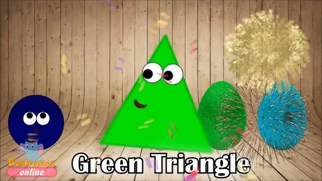 5 Colors Surprise Eggs Learn Shapes Circle Triangle Pentagon Octagon Ring Learn Colors