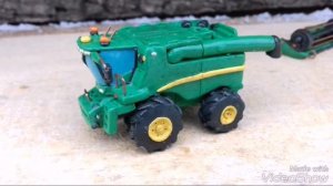 John Deere s690i из пластилина! Комбайн из пластилина!