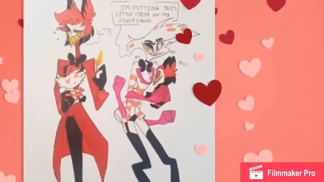 😈Alastor x 😇 angel dust смотреть онлайн